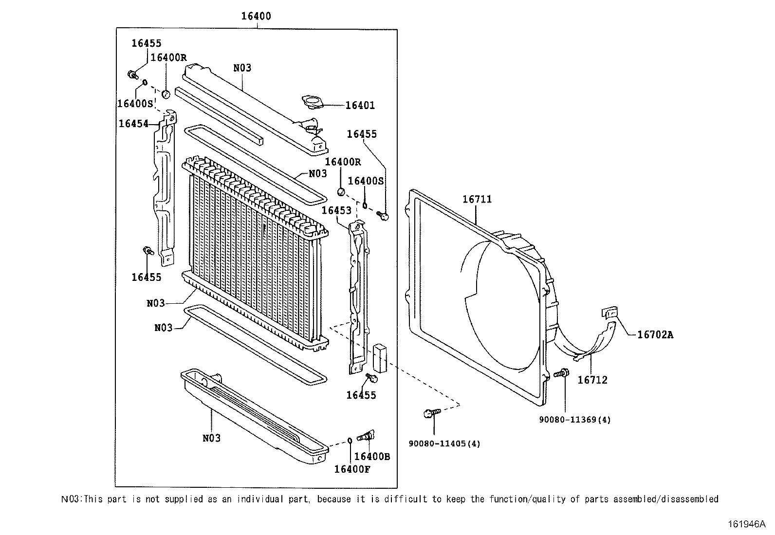Radiator Water Outlet