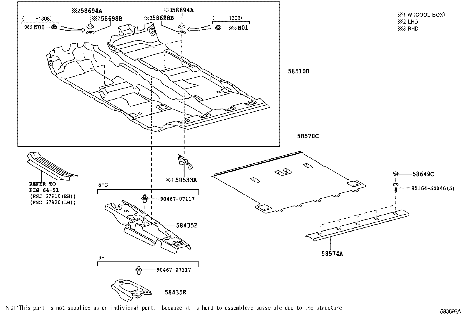 Floor Mat & Silencer Pad