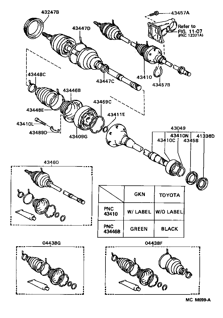 Front Drive Shaft