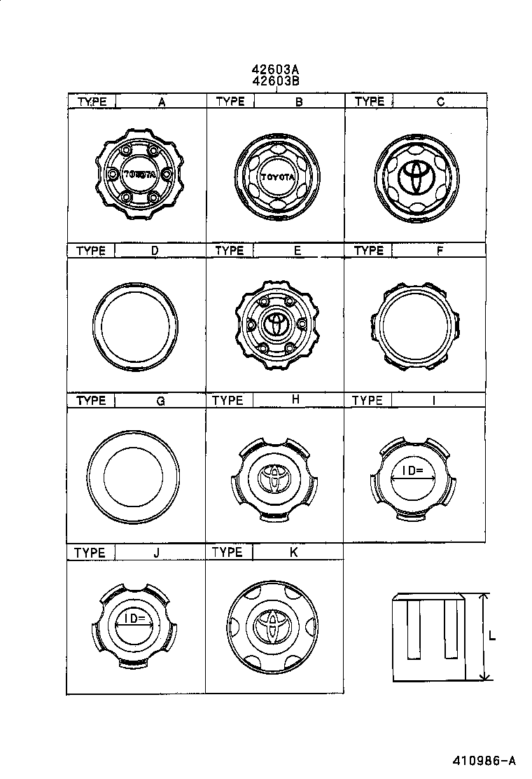 Tapa de rueda de disco