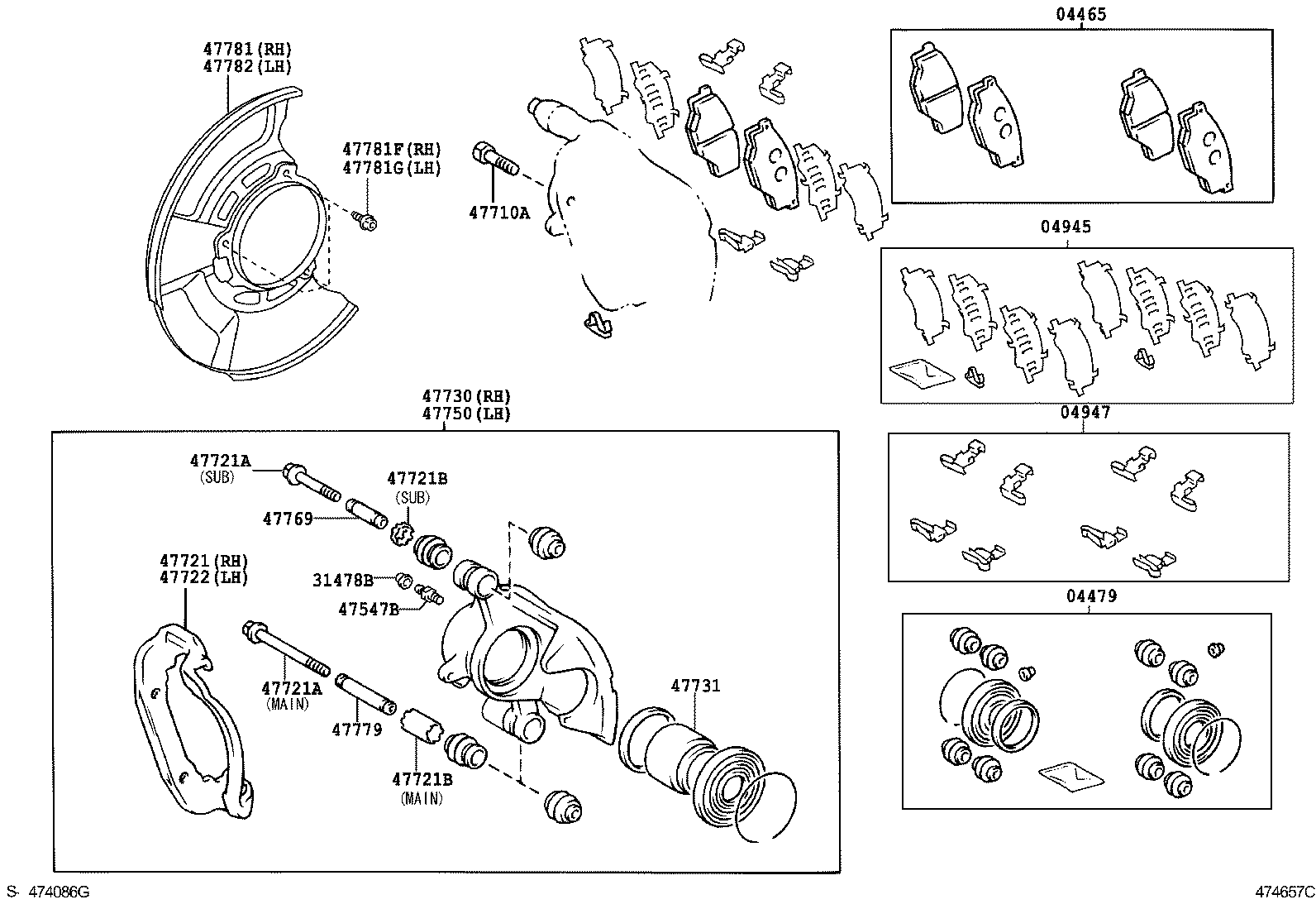 Front Disc Brake Caliper Dust Cover