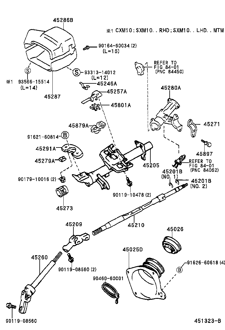 Steering Column & Shaft