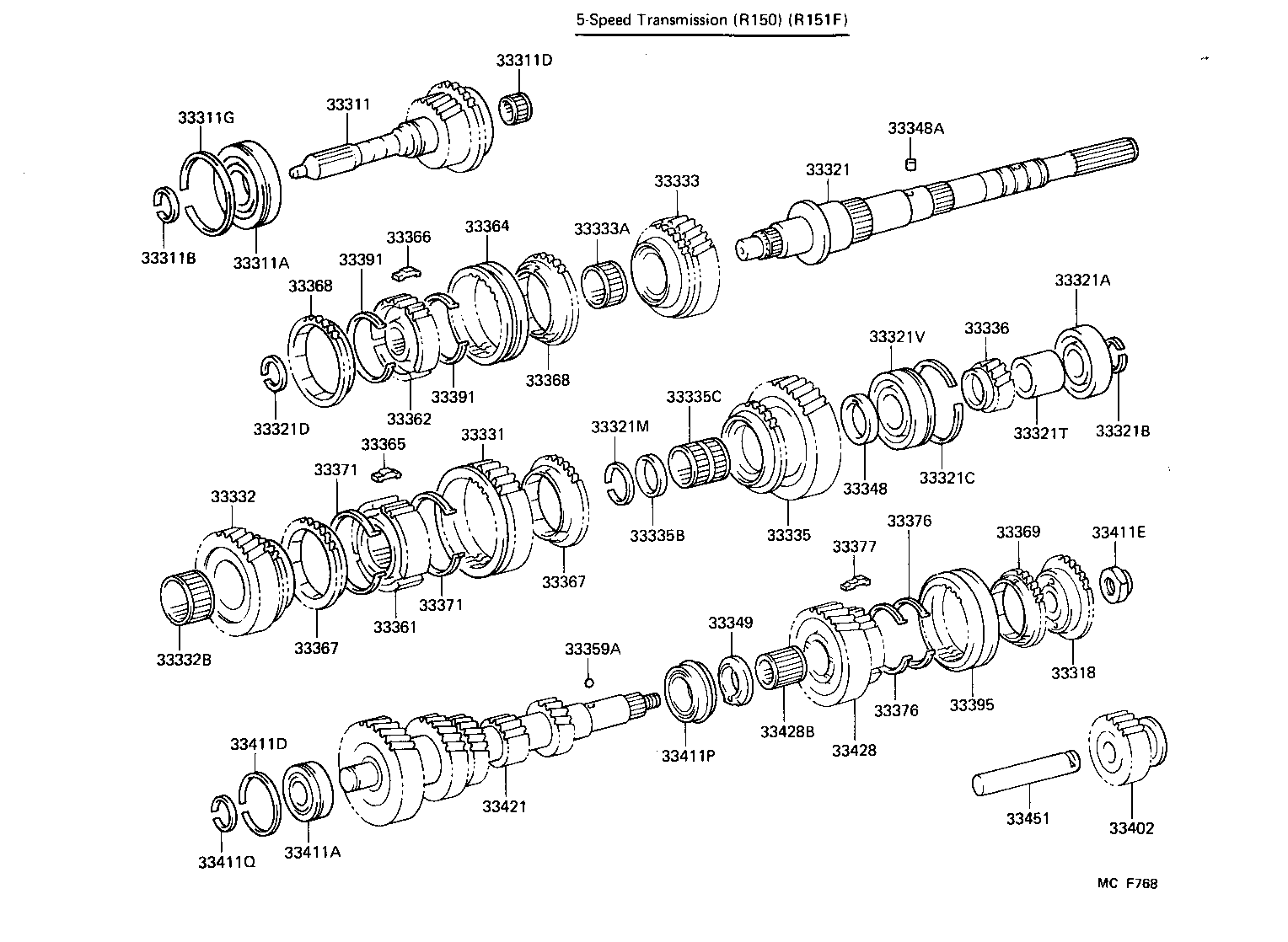 Engranaje de transmisión