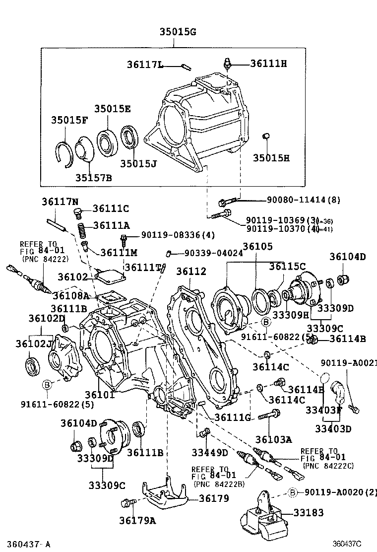 Transfer Case & Extension Housing