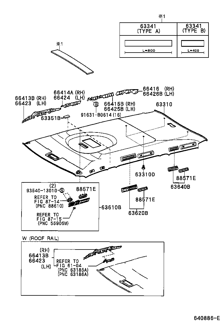 Headlining & Silencer Pad