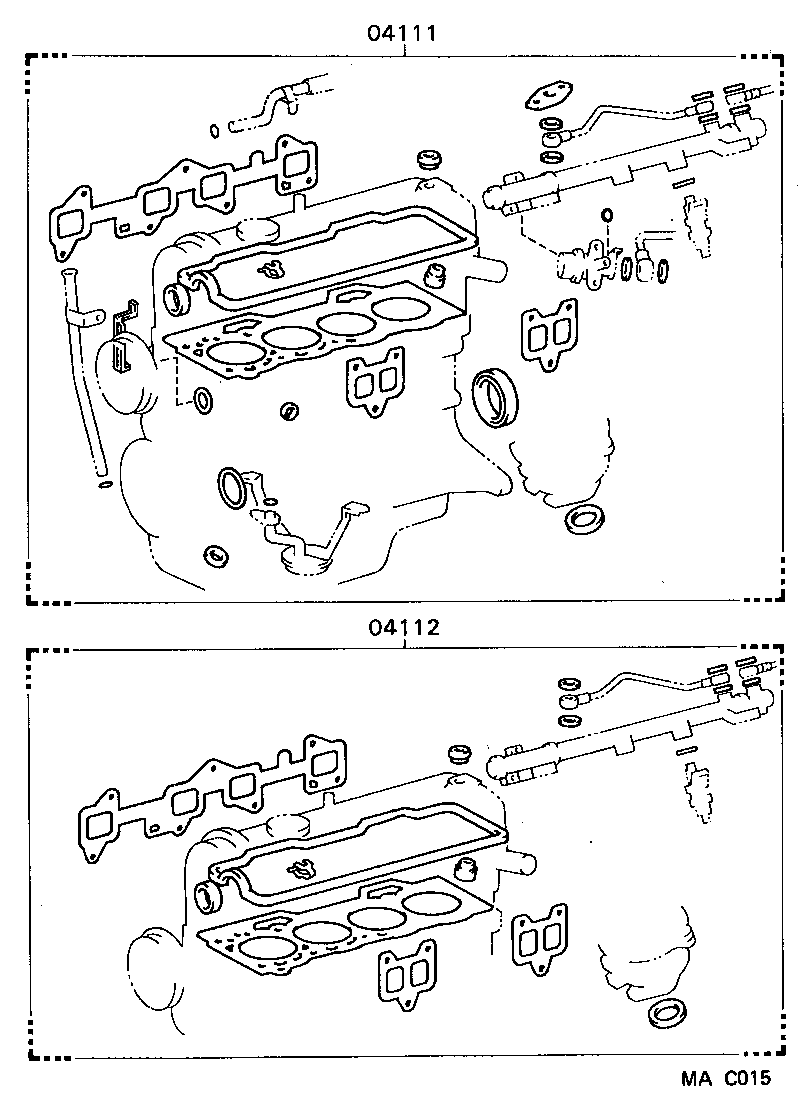 Engine Overhaul Gasket Kit
