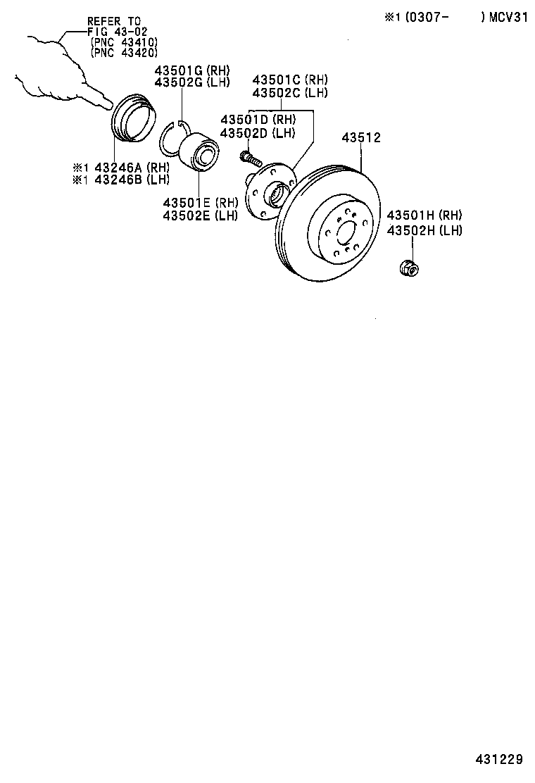 Front Axle Hub
