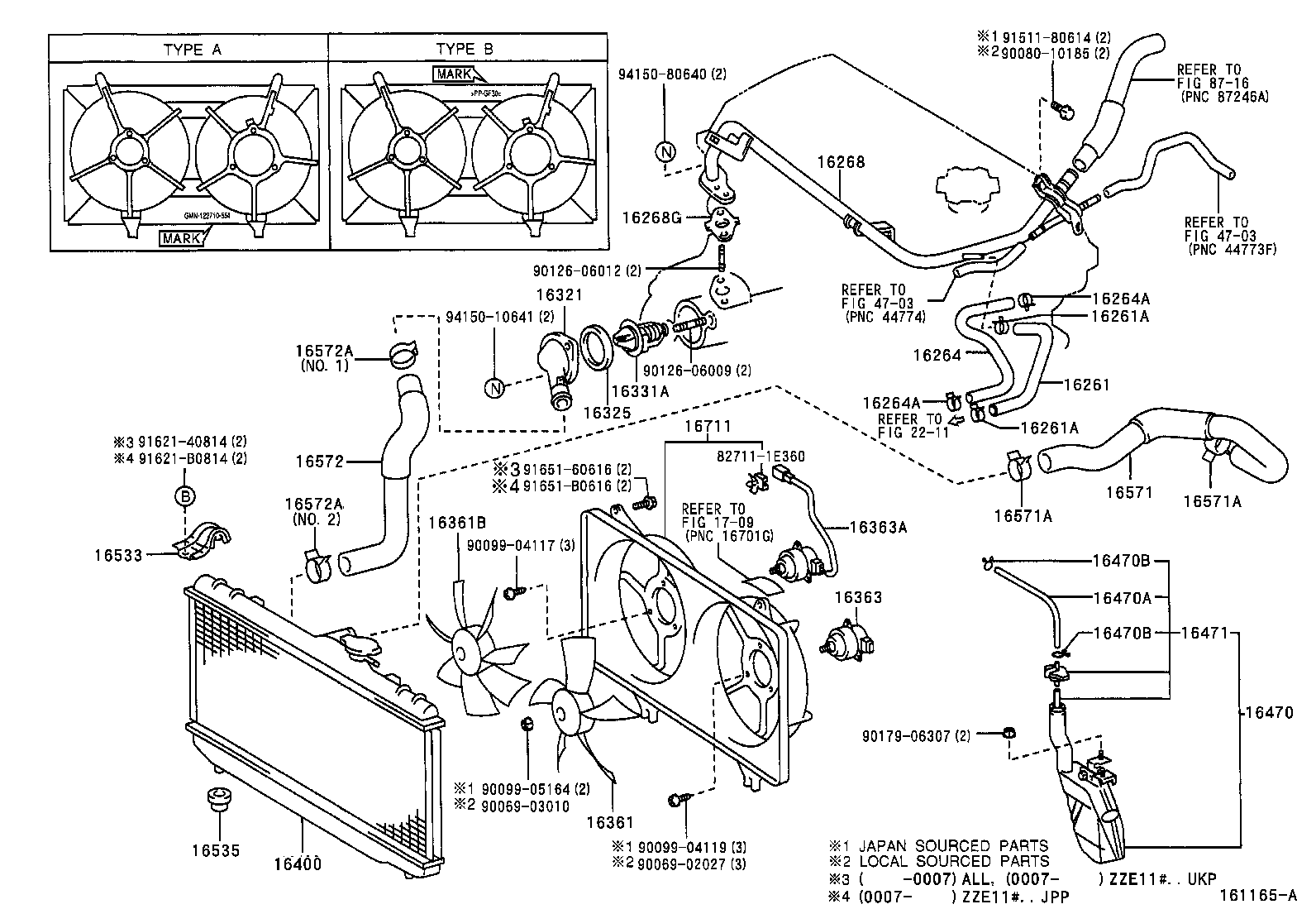 Radiator Water Outlet