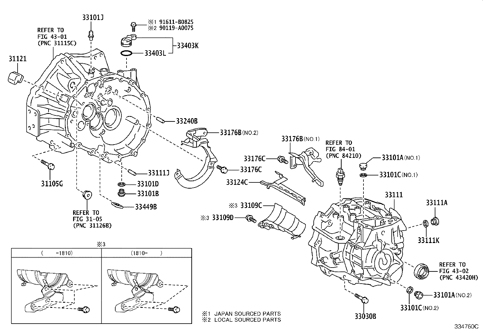 Clutch Housing + Transmission Case