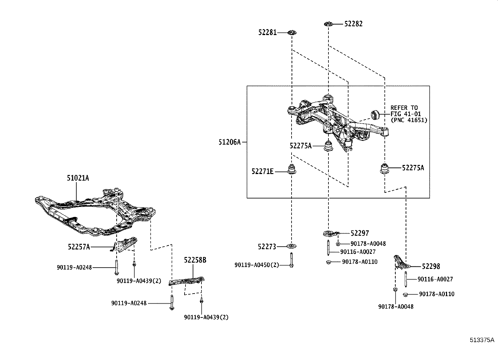 Suspension Crossmember & Under Cover