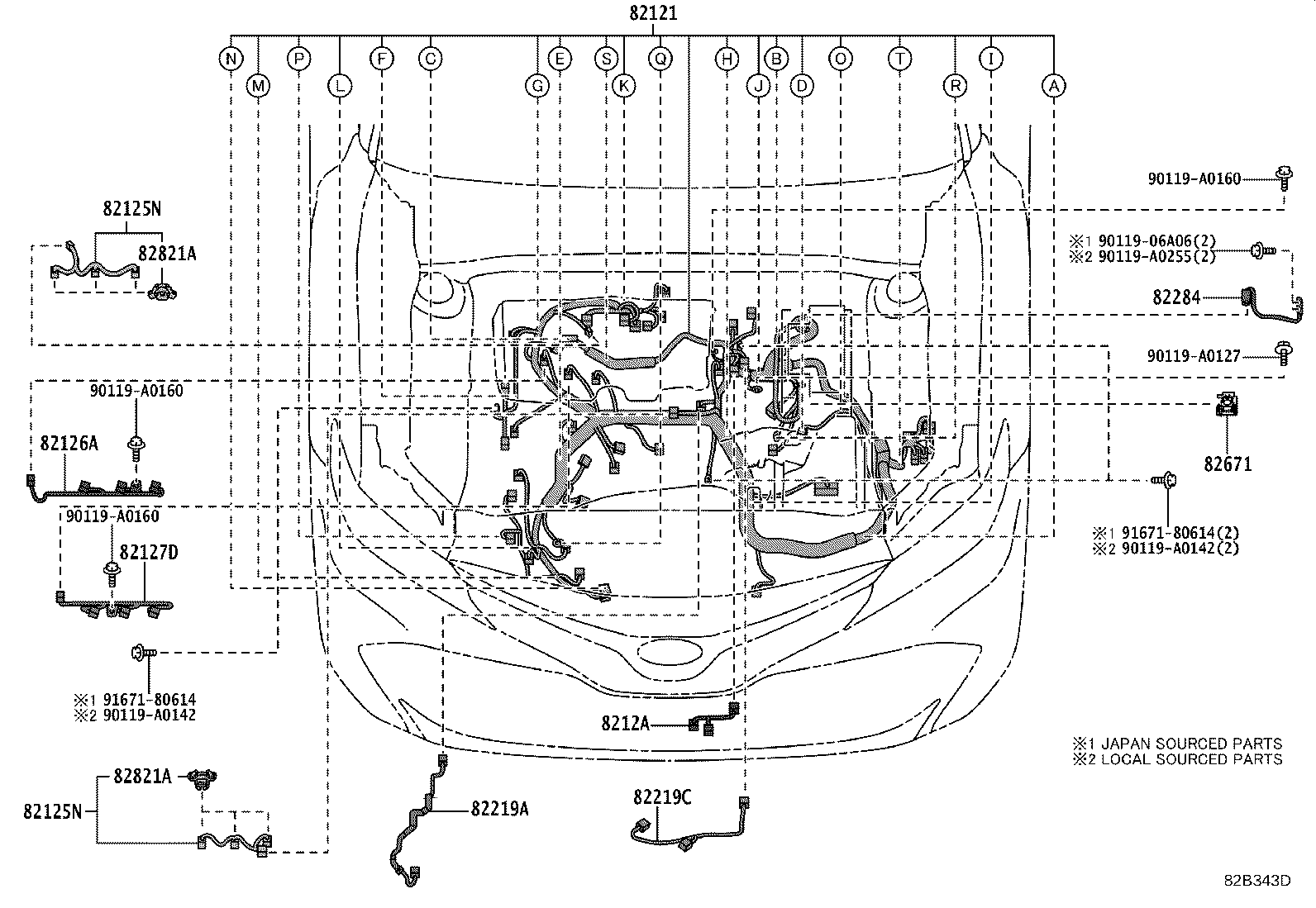 Wiring & Clamp