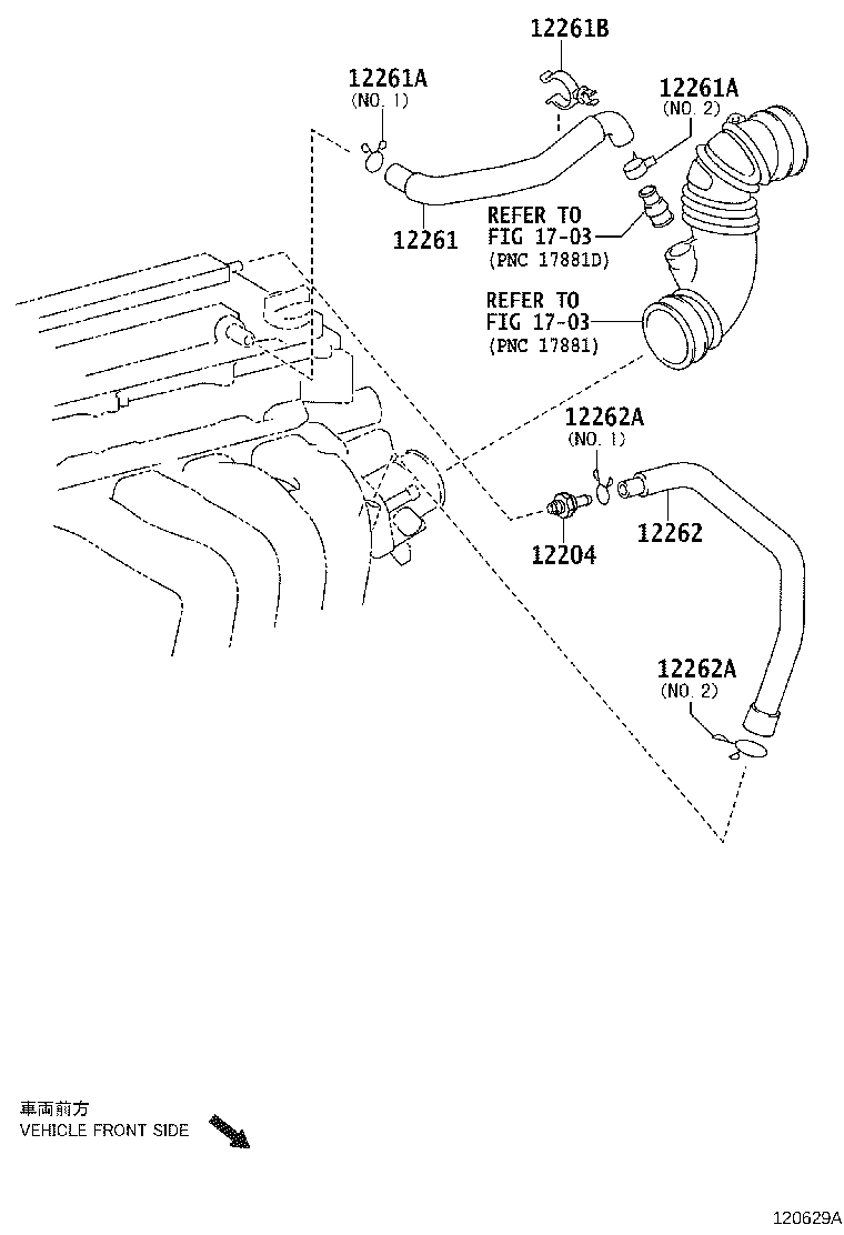 Manguera de ventilación