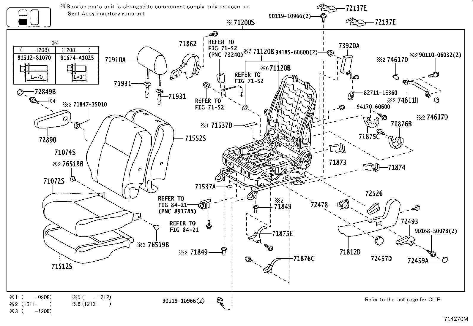 Seat & Seat Track