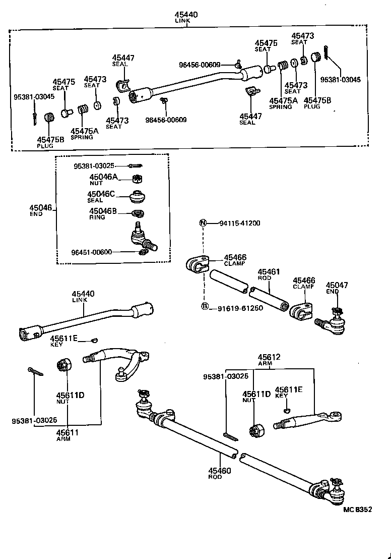 Steering Gear Link