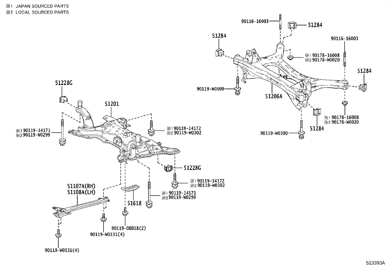 Suspension Crossmember & Under Cover
