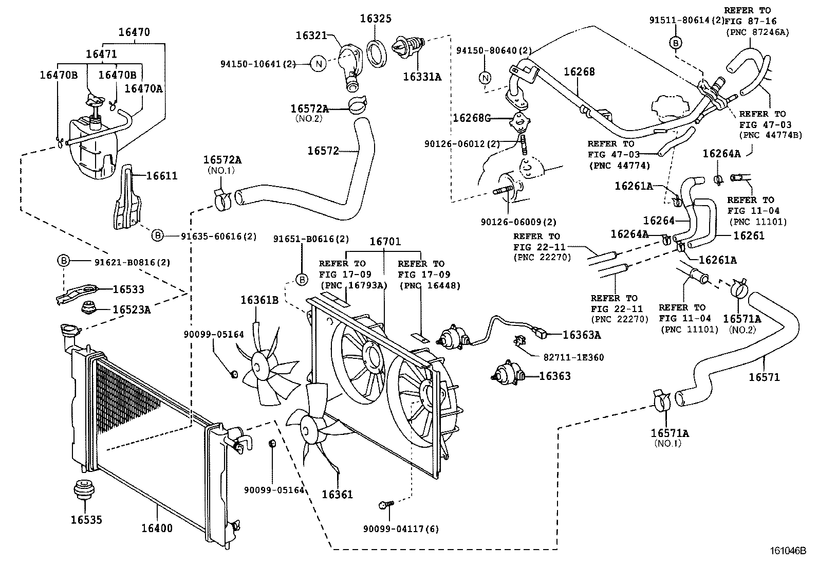 Radiator Water Outlet