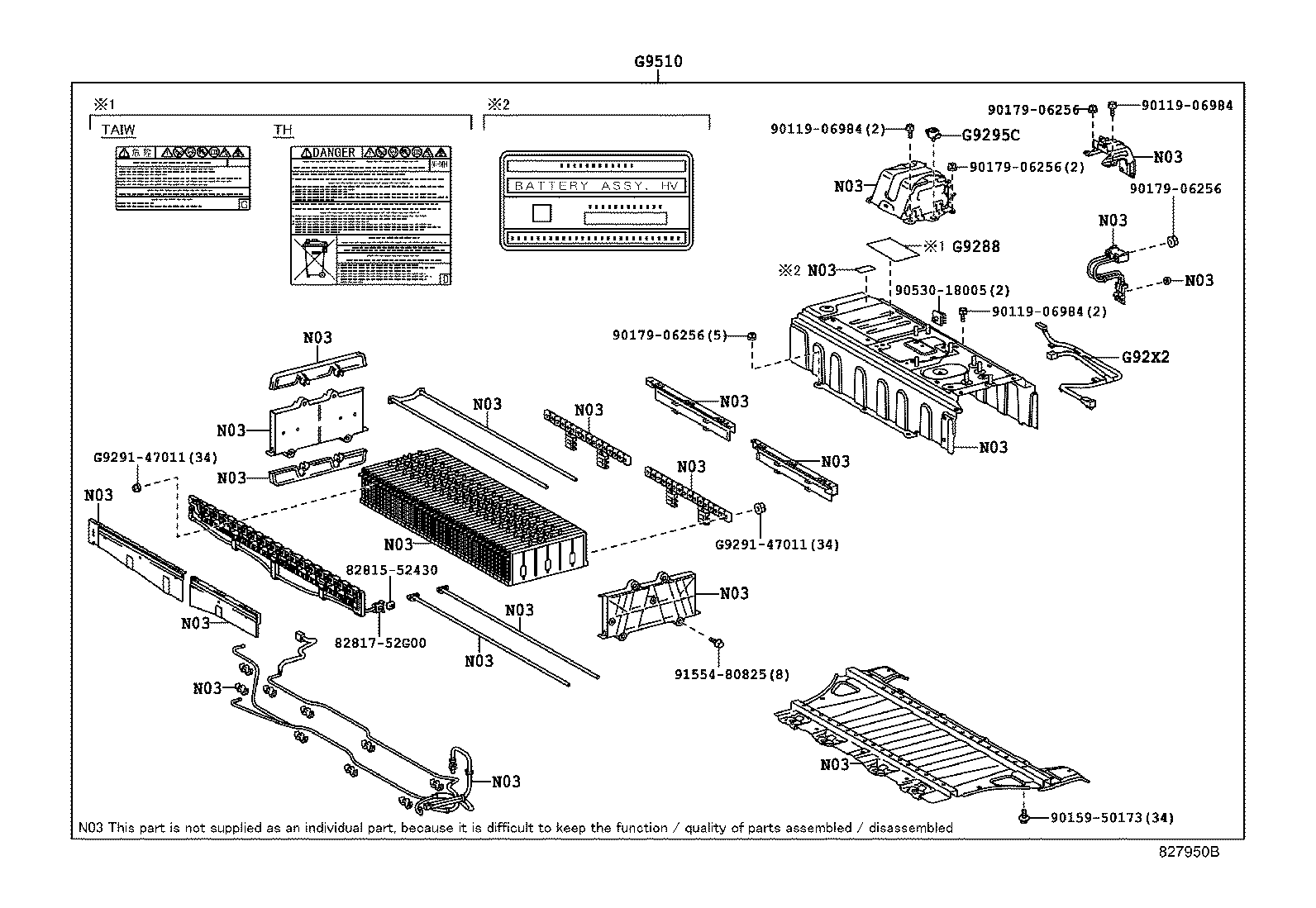 Battery Battery Cable