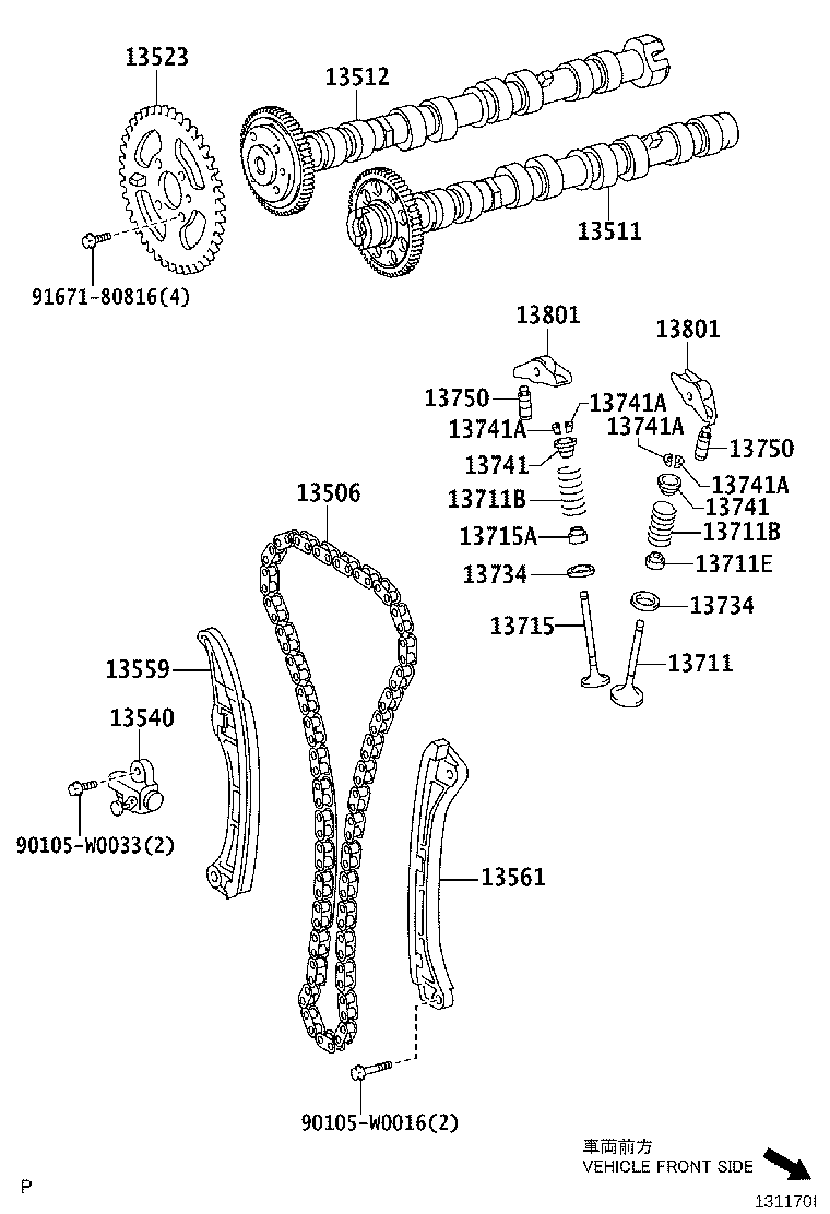 Camshaft & Valve