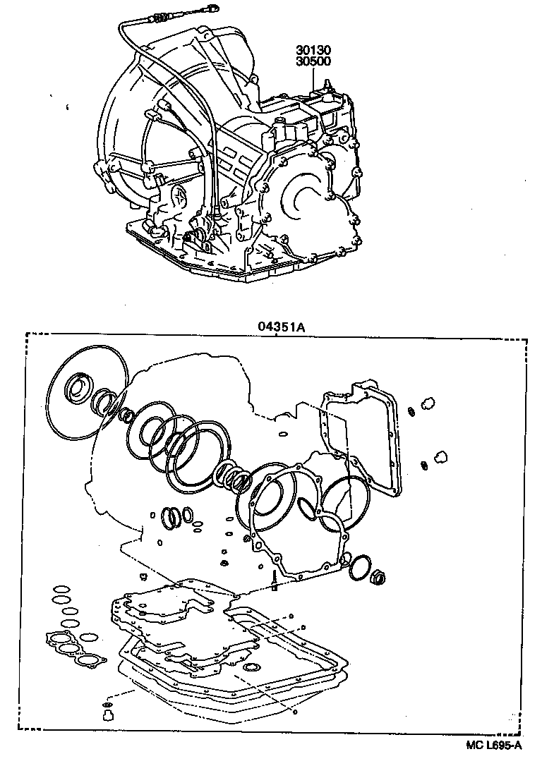 Transaxle Or Transmission Assy & Gasket Kit