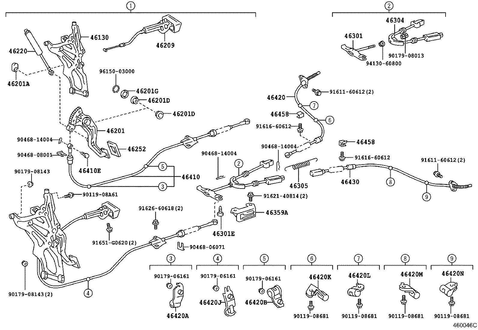 Parking Brake & Cable