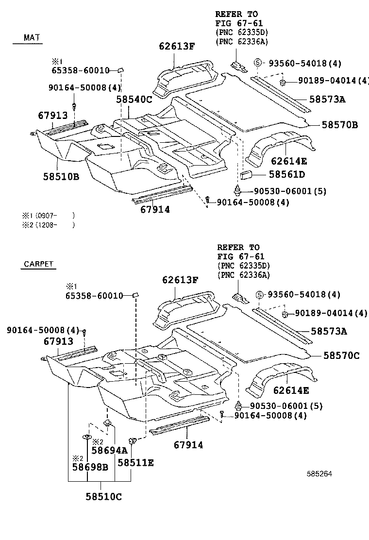 Floor Mat & Silencer Pad