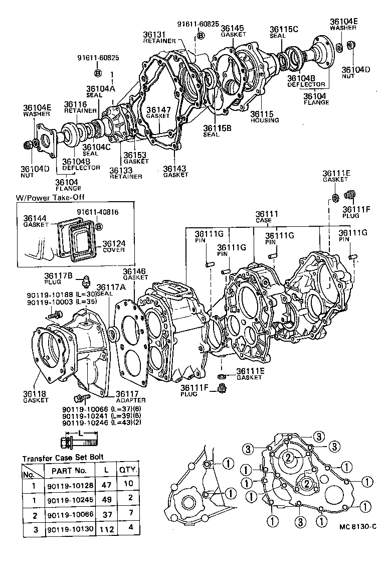 Transfer Case & Extension Housing