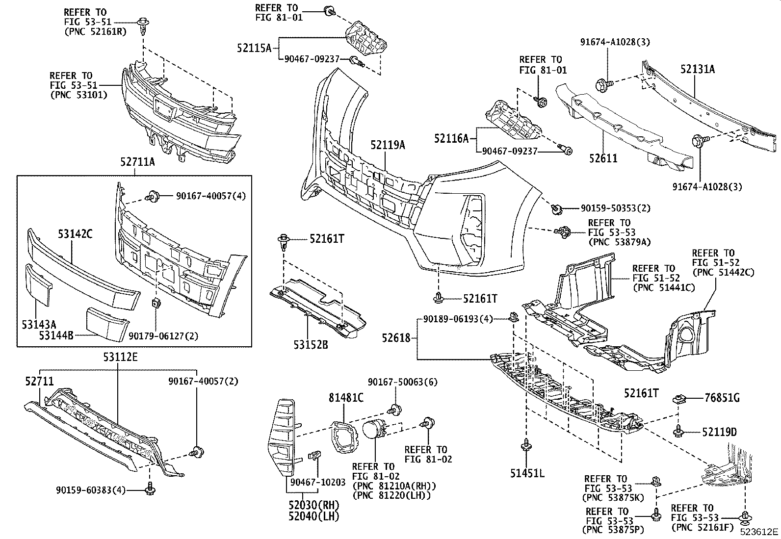 52611-28110 Absorber, Fr Bumper Energy Toyota | YoshiParts