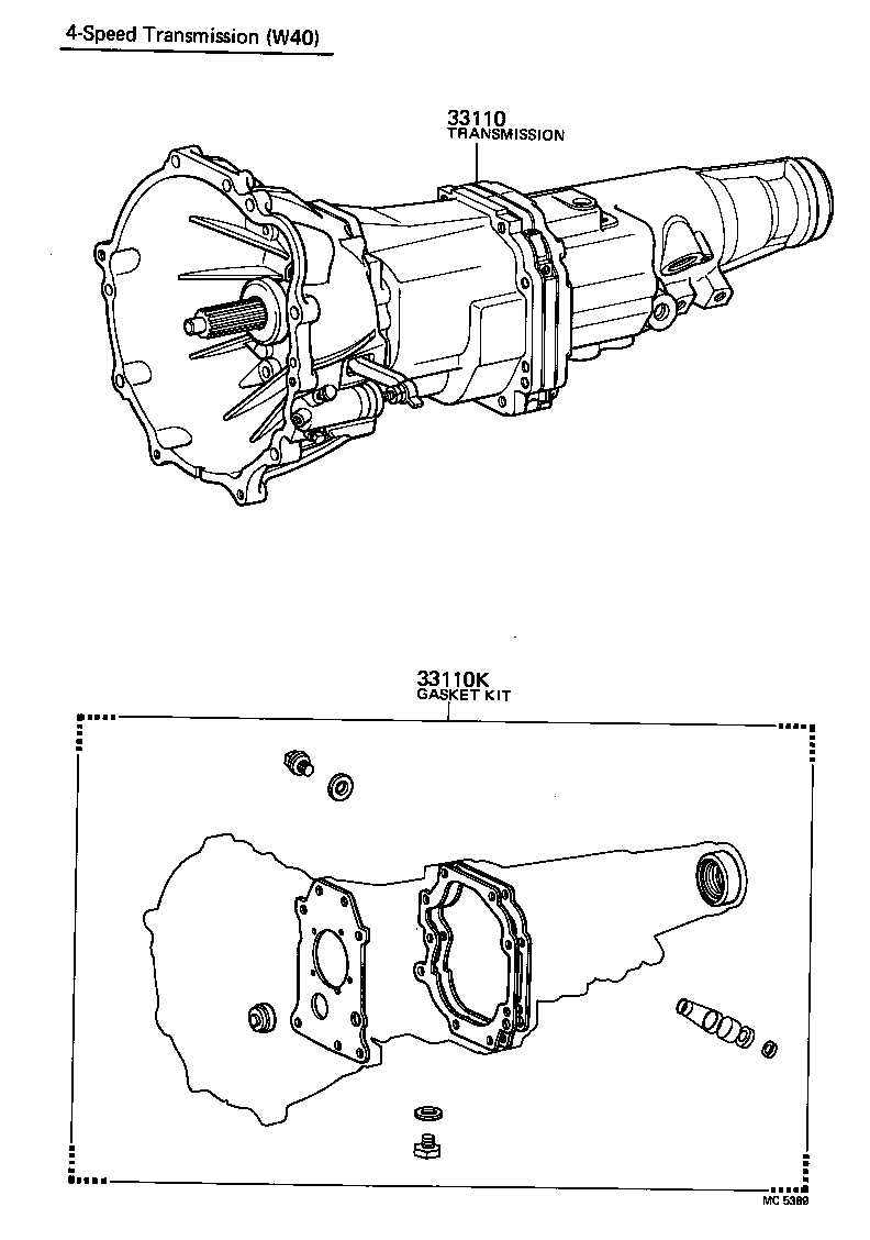 Transaxle Or Transmission Assy & Gasket Kit