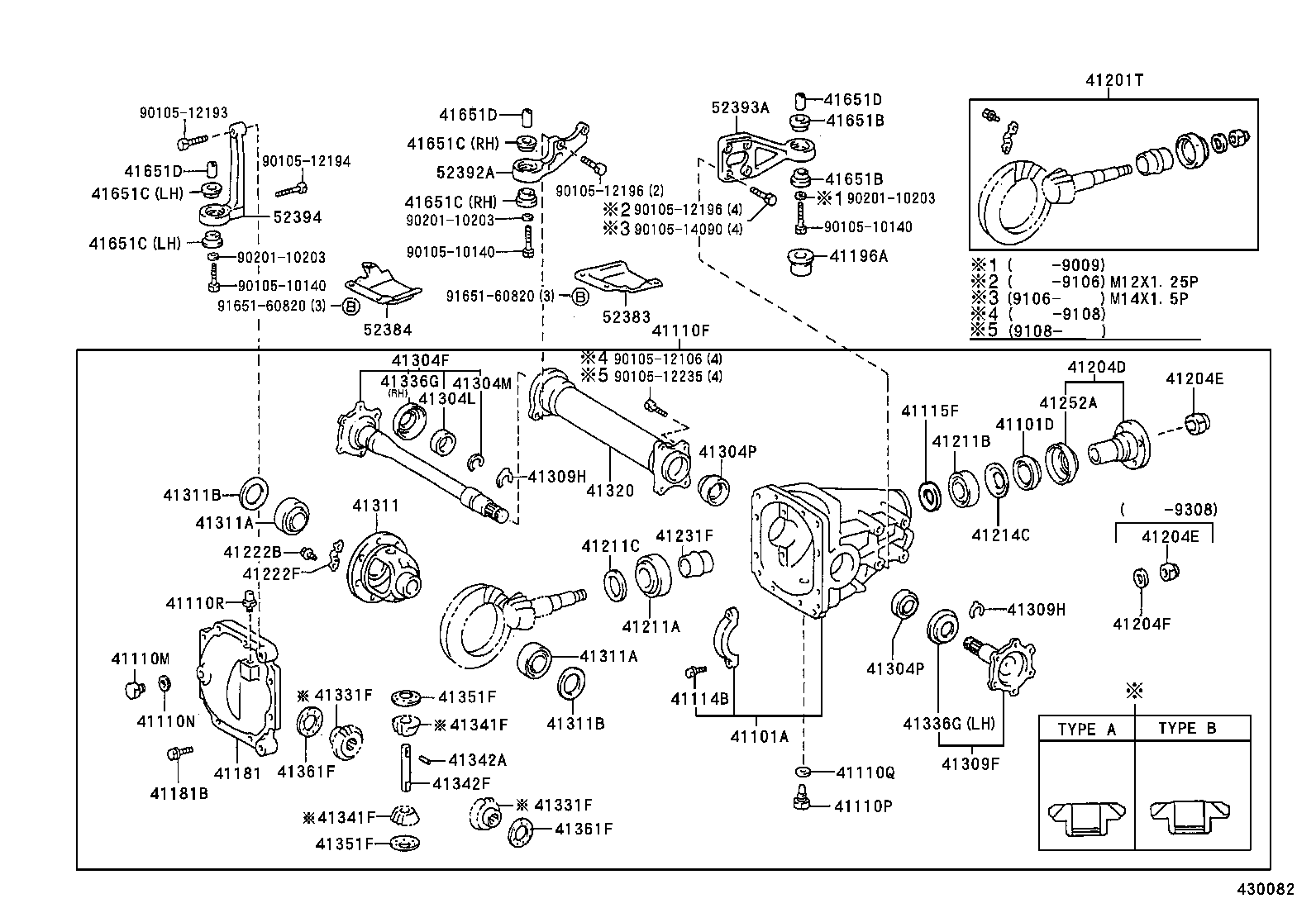 Front Axle Housing & Differential