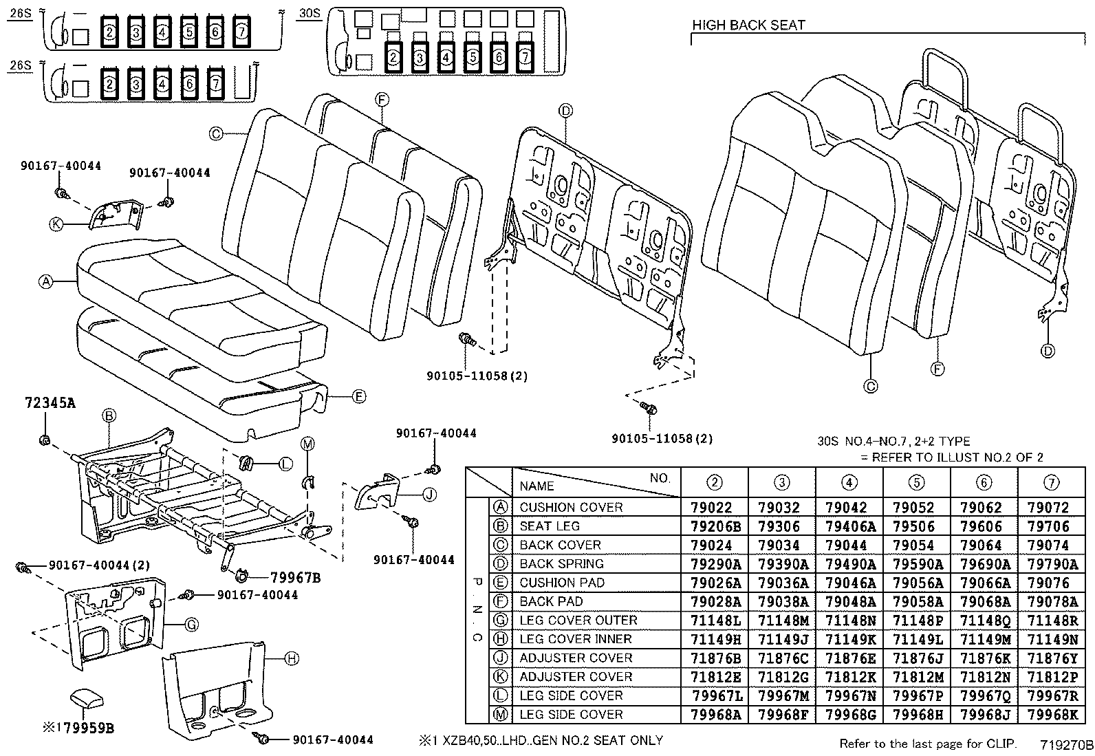 Seat & Seat Track