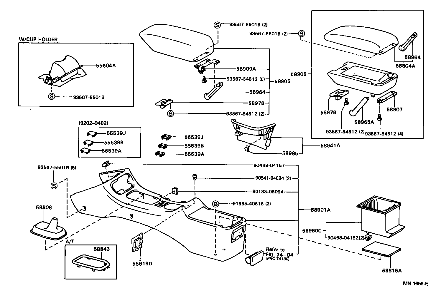 Console Box & Bracket