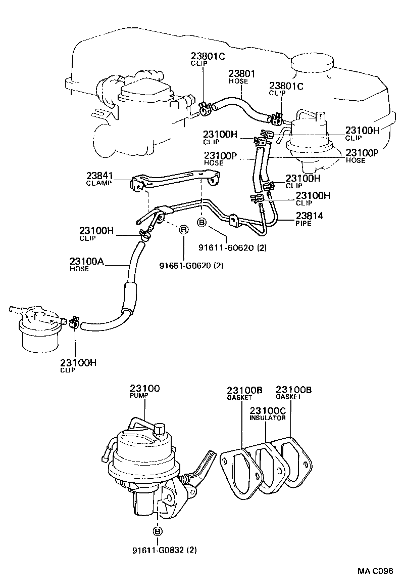 Fuel Pump & Pipe