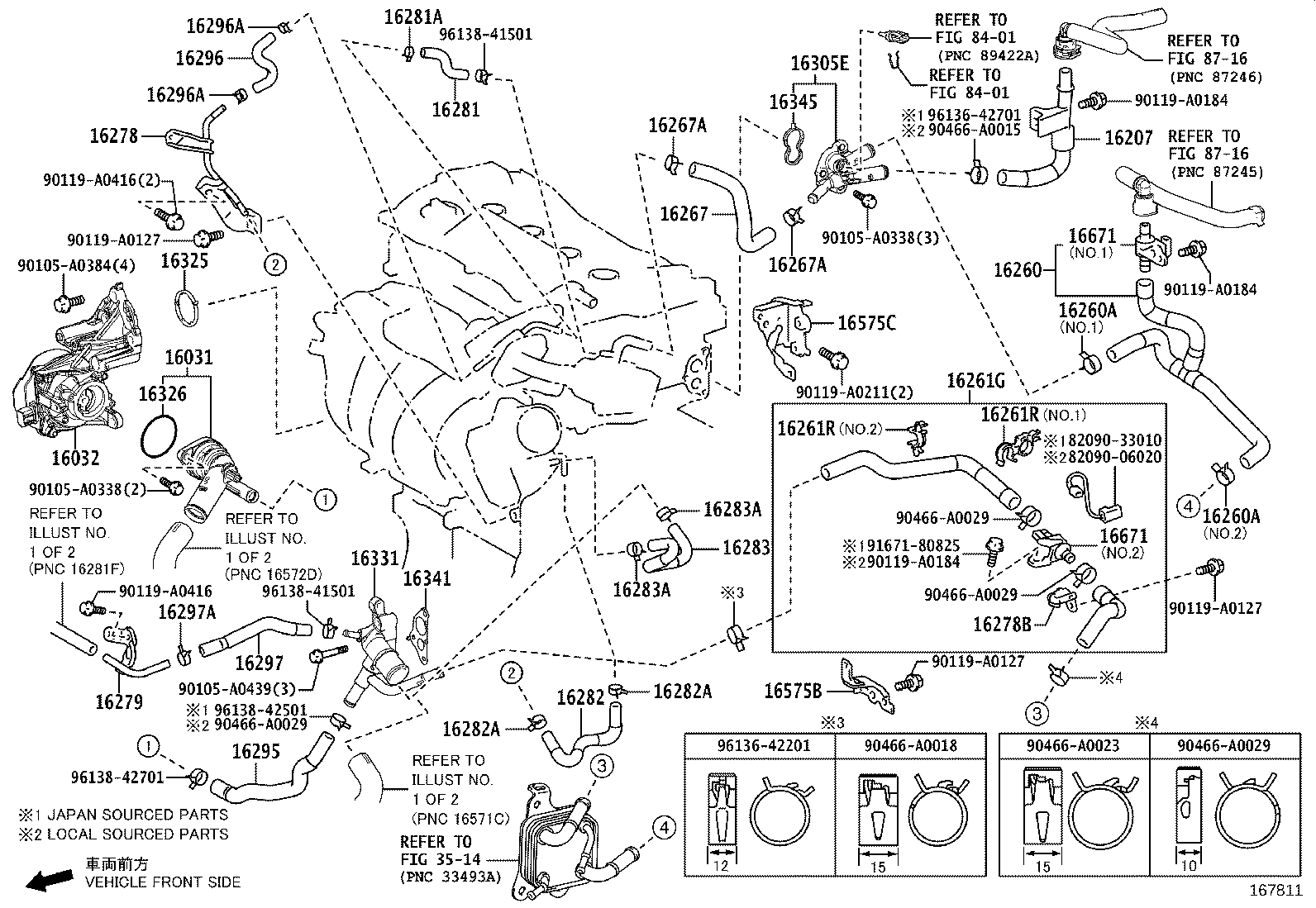 Radiator Water Outlet