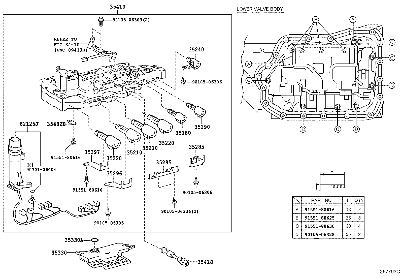 Valve Body Oil Strainer