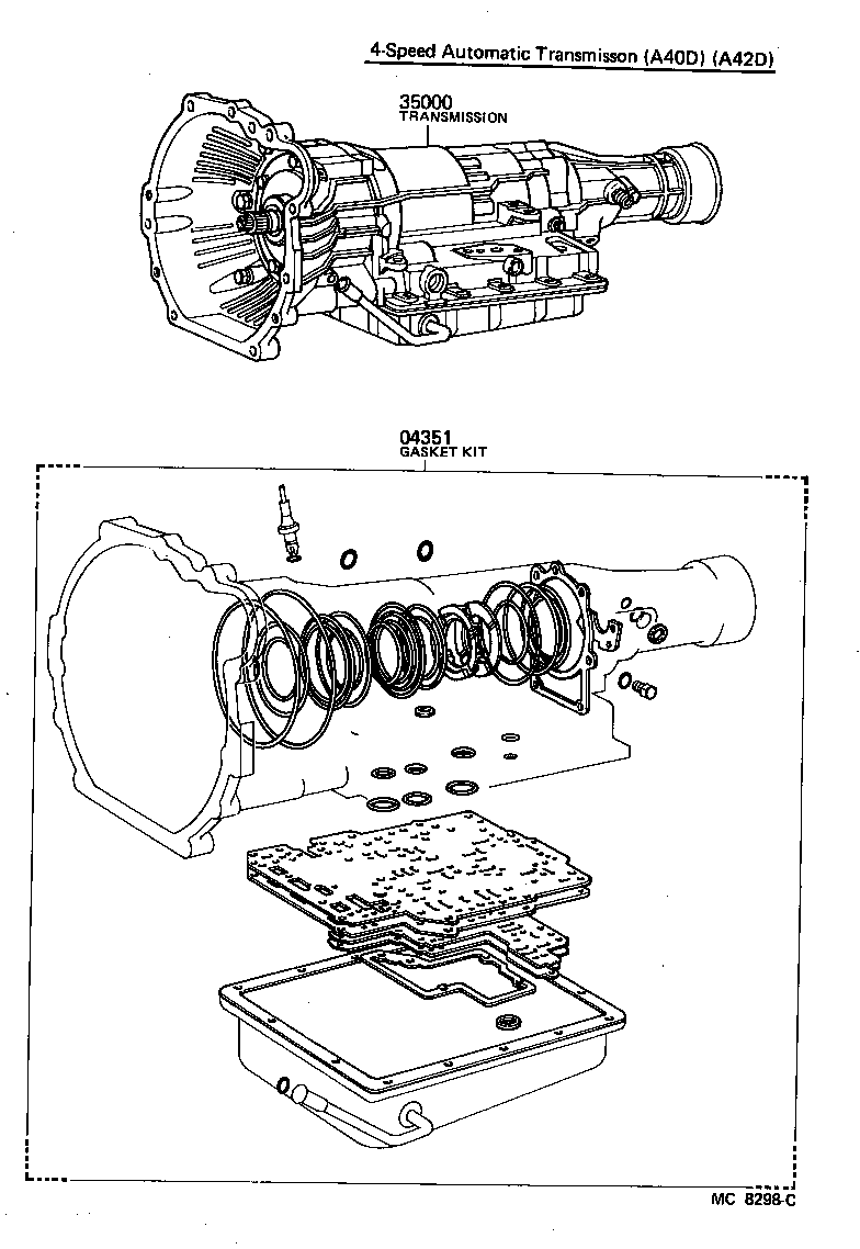 Transaxle Or Transmission Assy & Gasket Kit