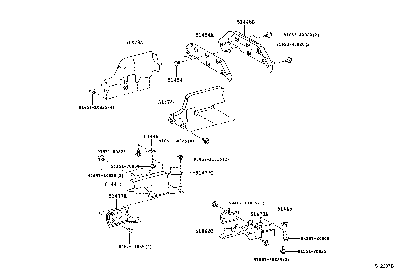 Suspension Crossmember & Under Cover