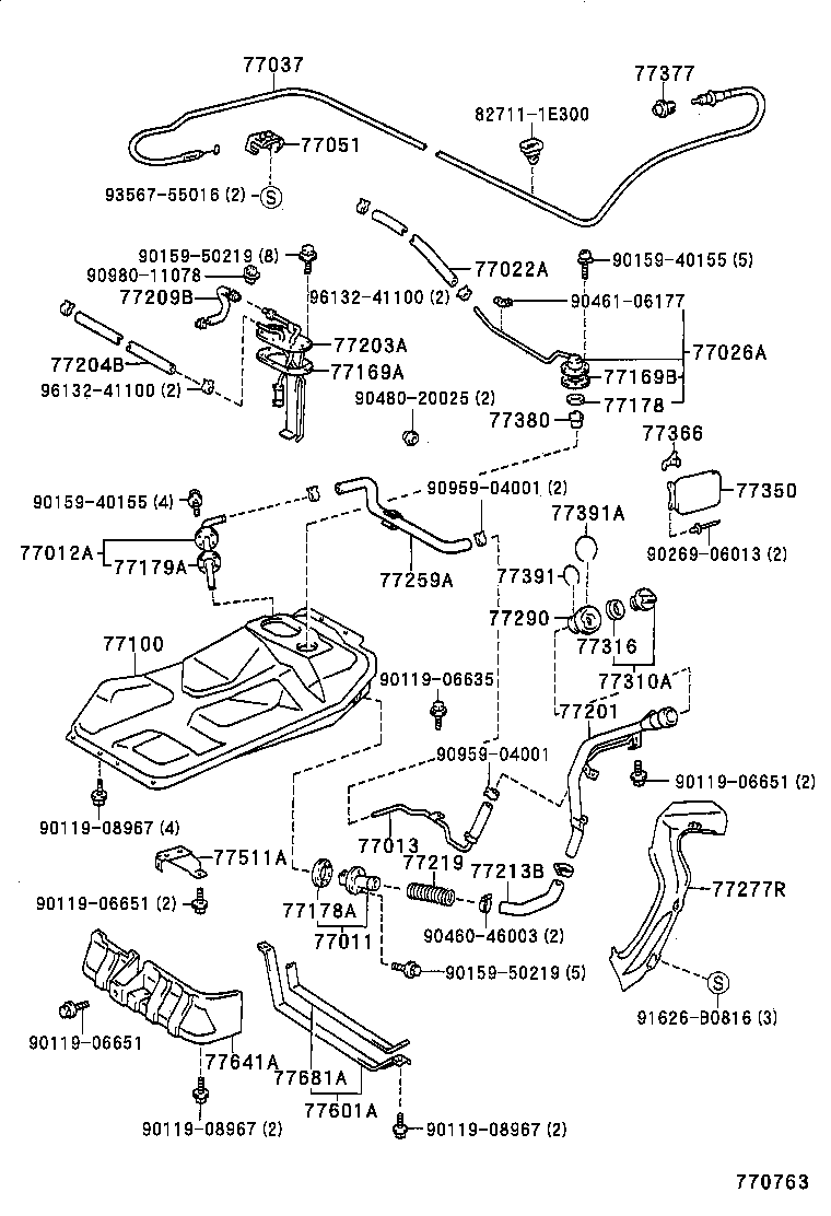 Fuel Tank & Tube