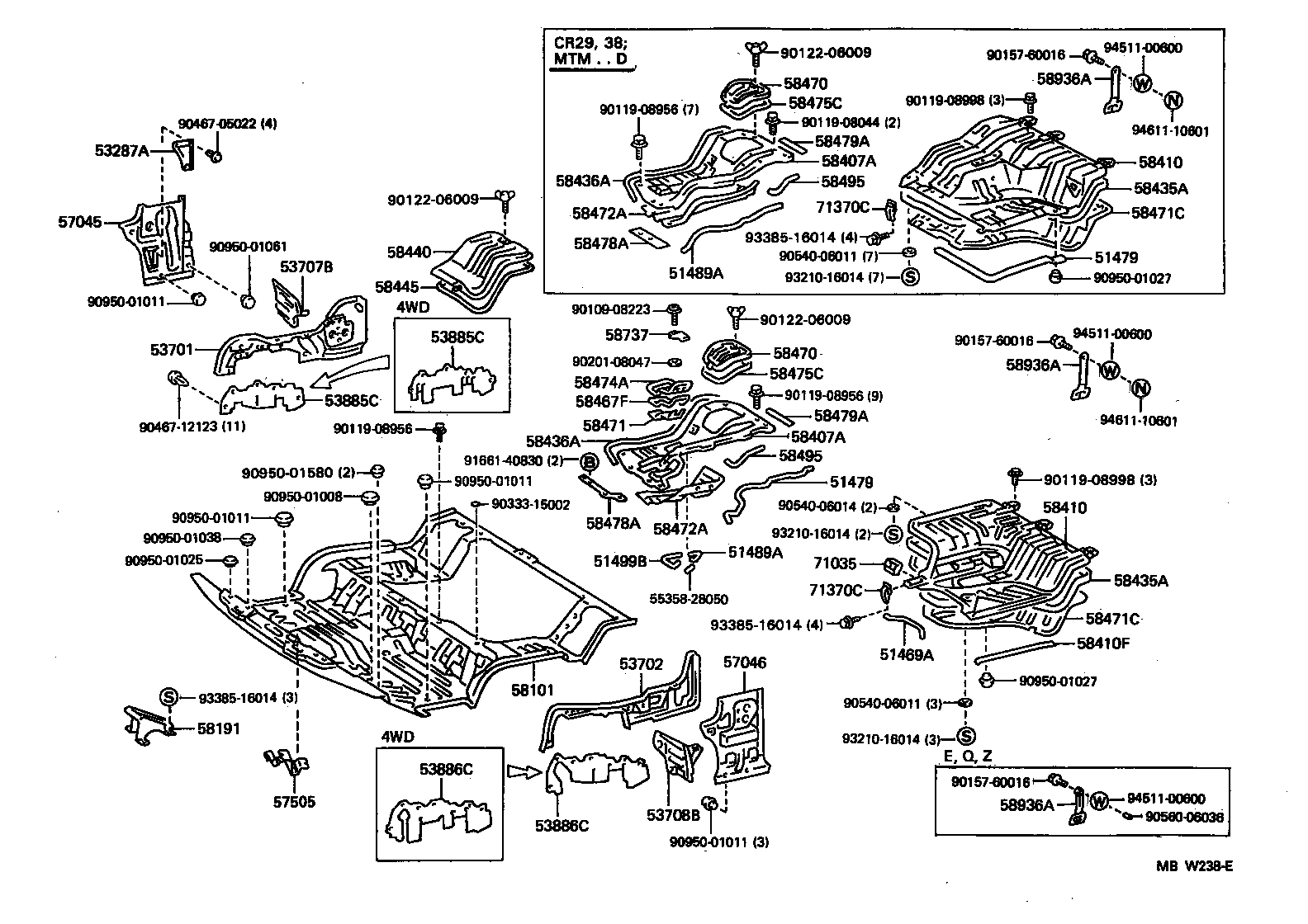 Front Floor Panel