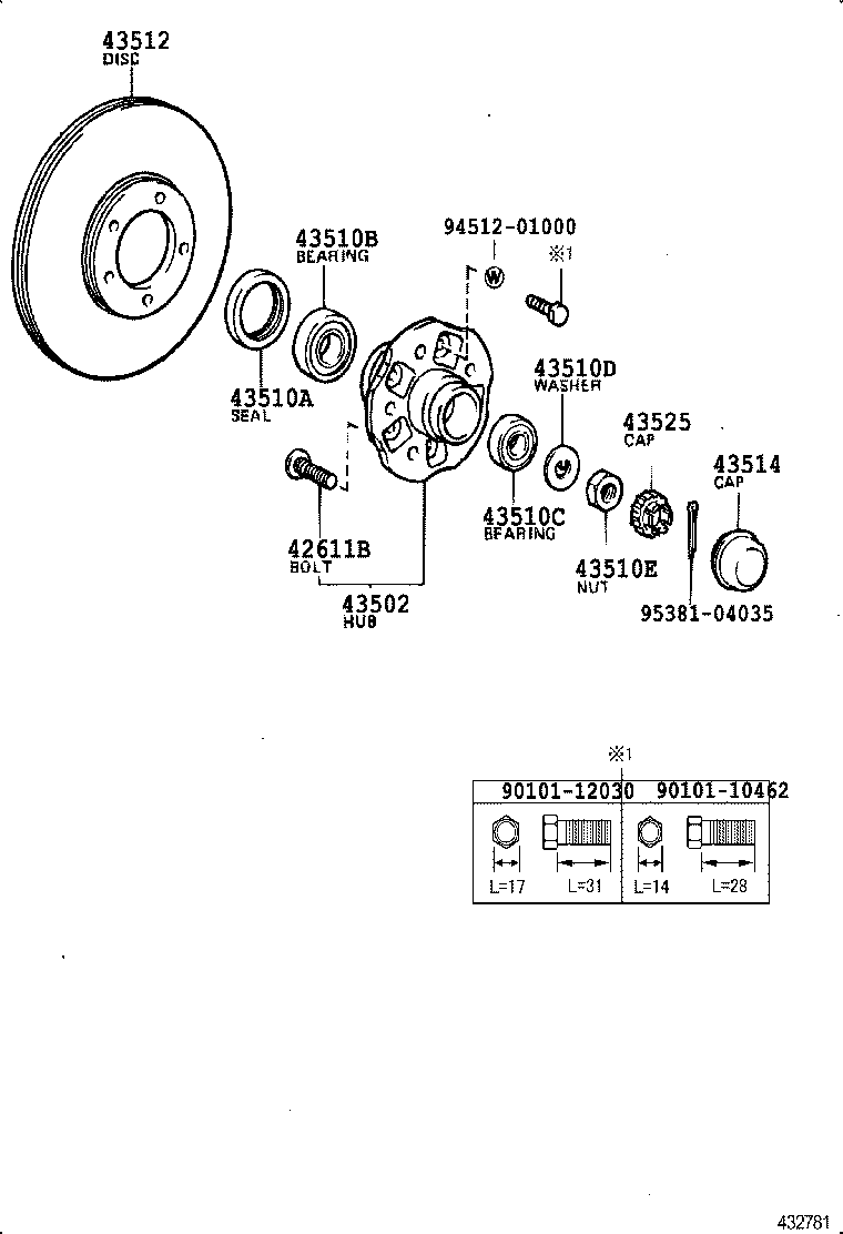 Front Axle Hub