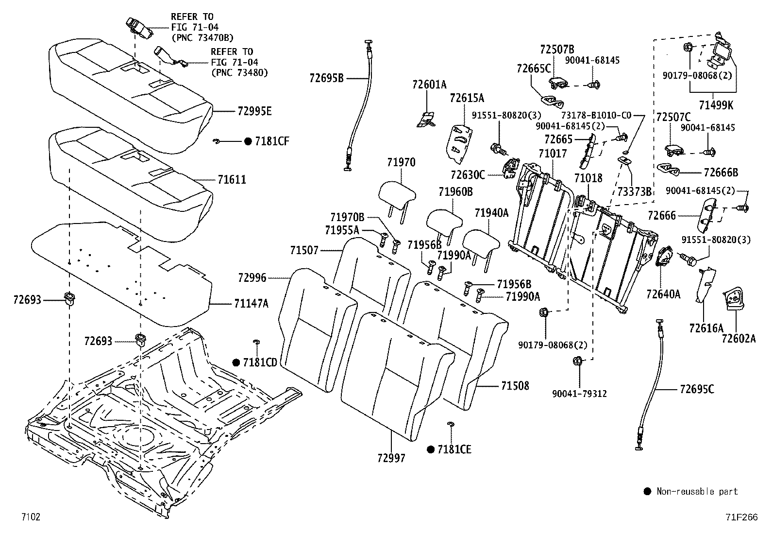 Rear Seat & Seat Track