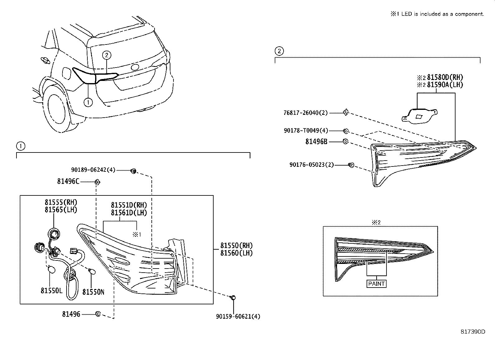 Rear Combination Lamp