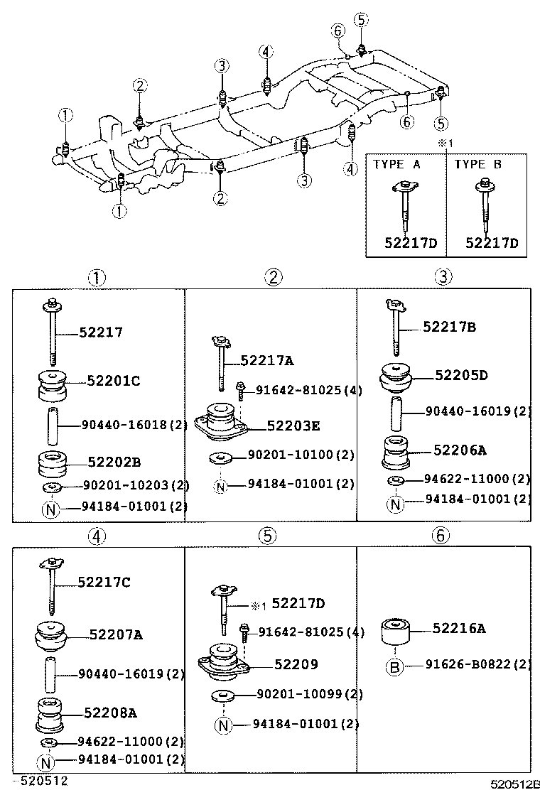 Cab Mounting & Body Mounting