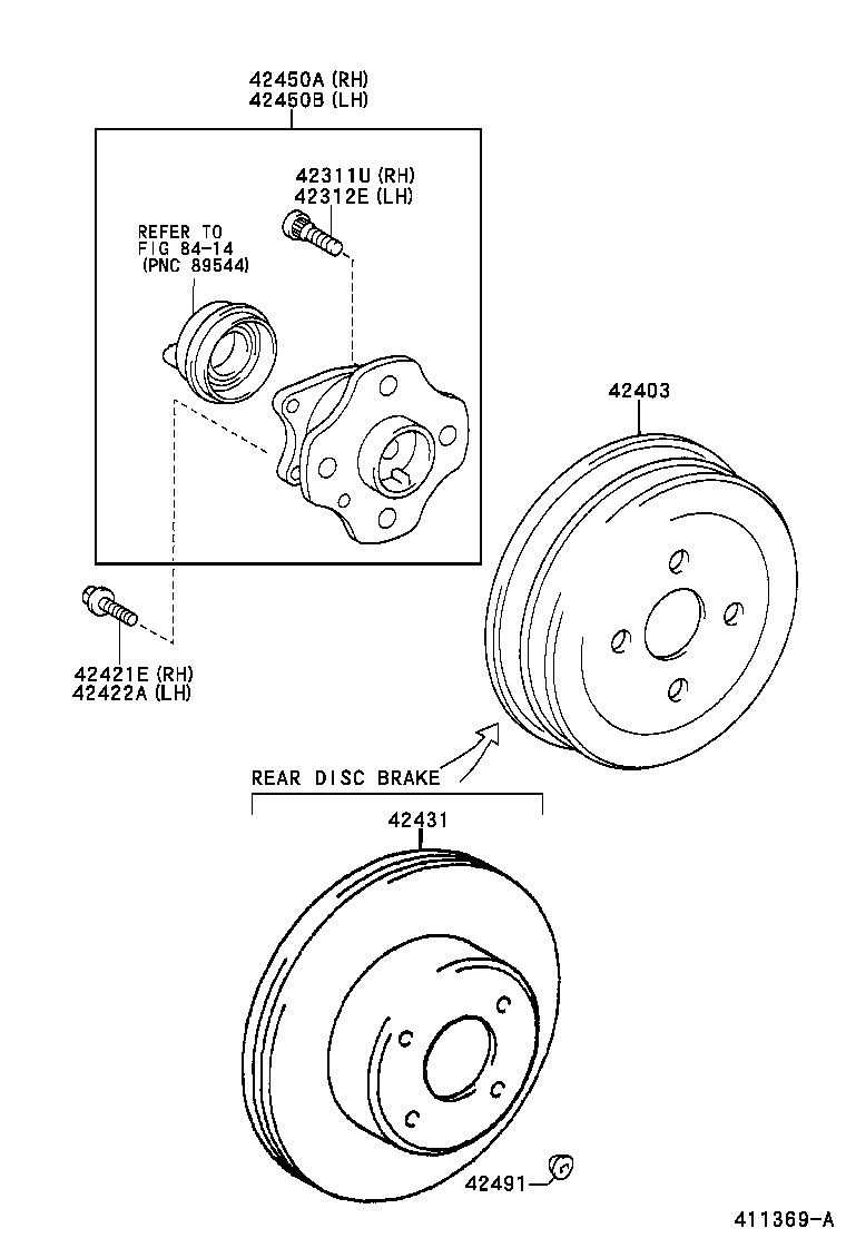 Rear Axle Shaft Hub