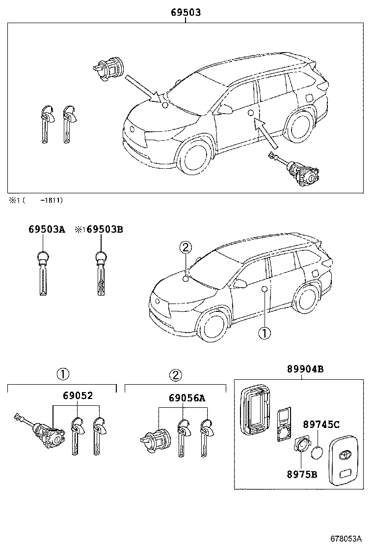 Lock Cylinder Set
