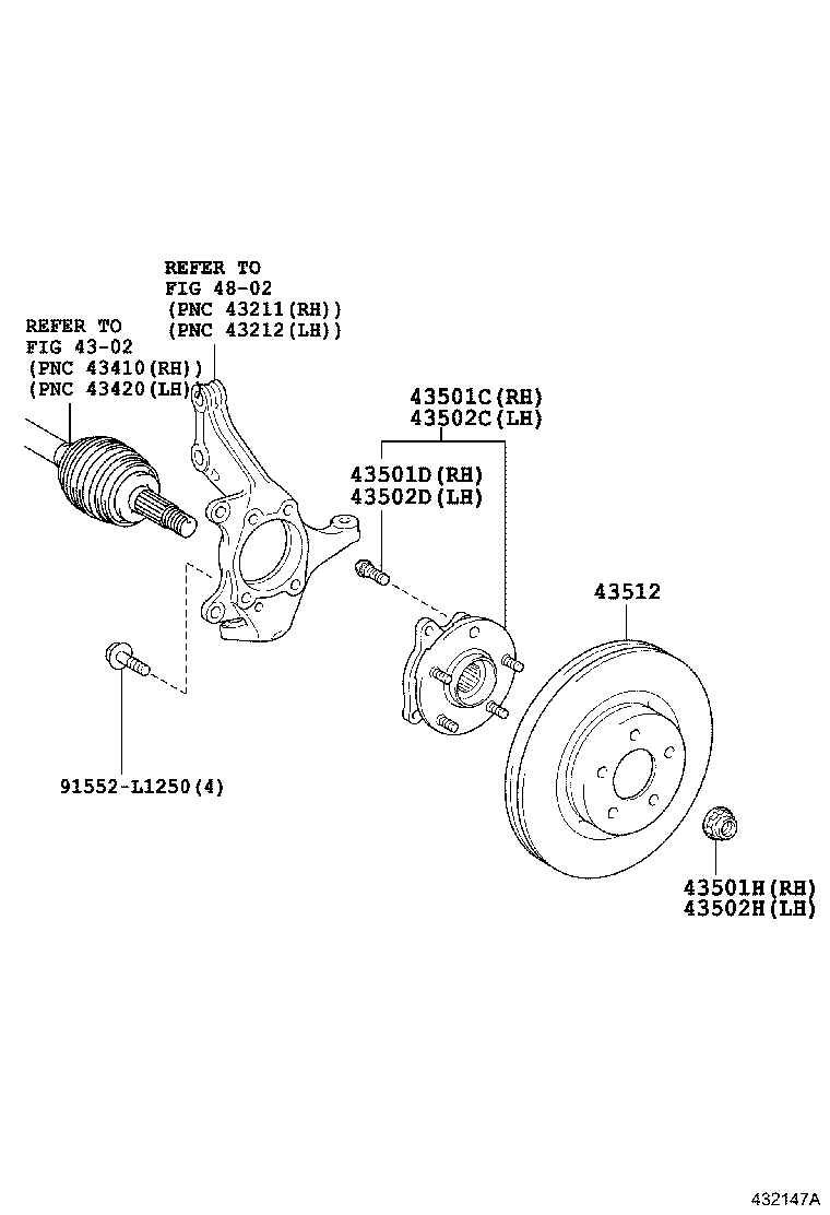 Front Axle Hub