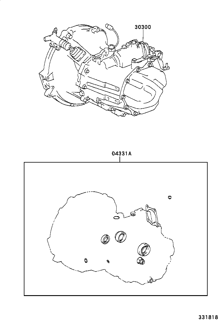 Transaxle Or Transmission Assy & Gasket Kit
