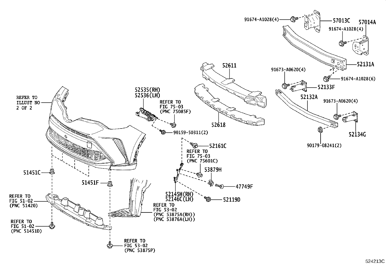 Front Bumper Bumper Stay