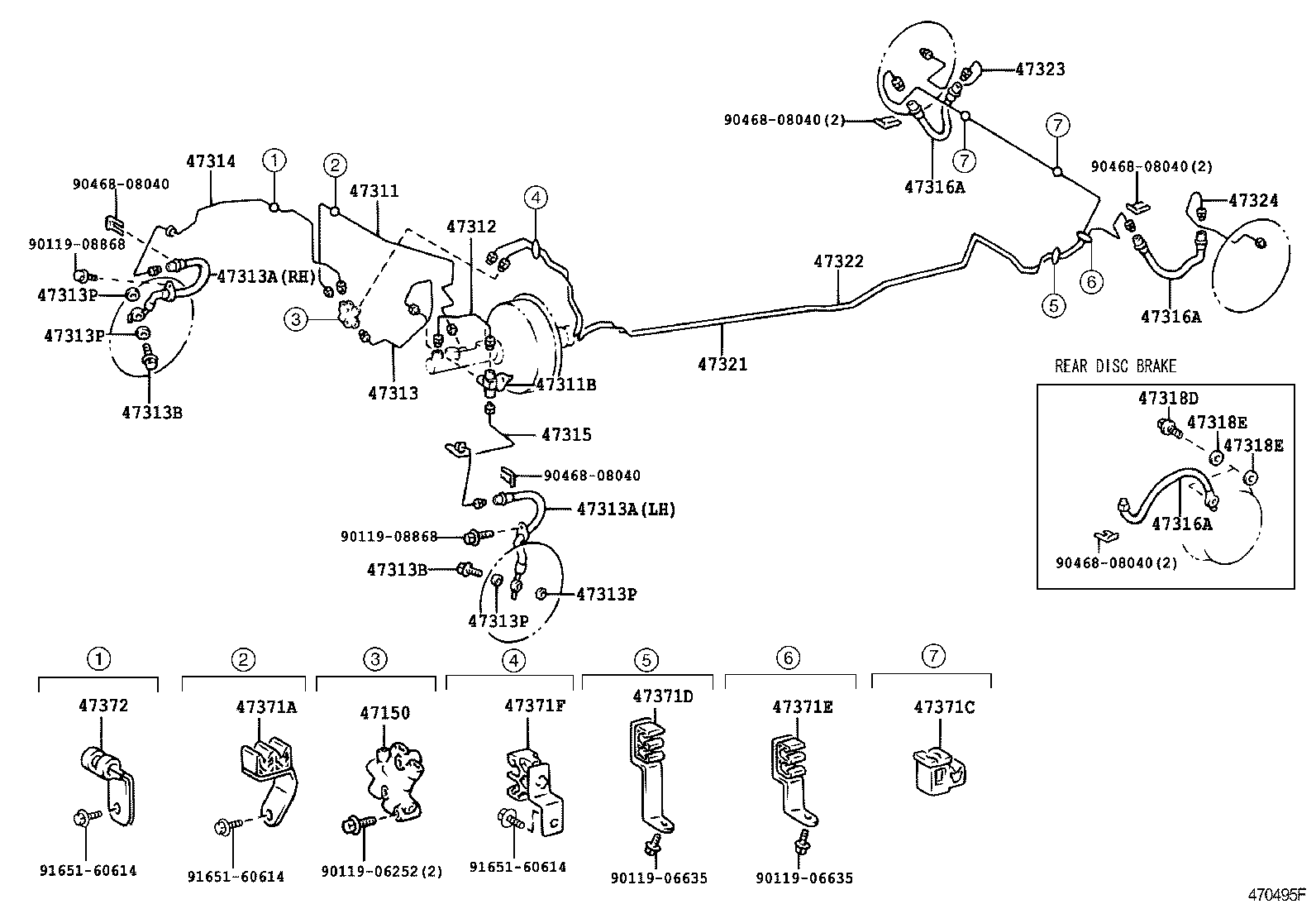 Brake Tube Clamp