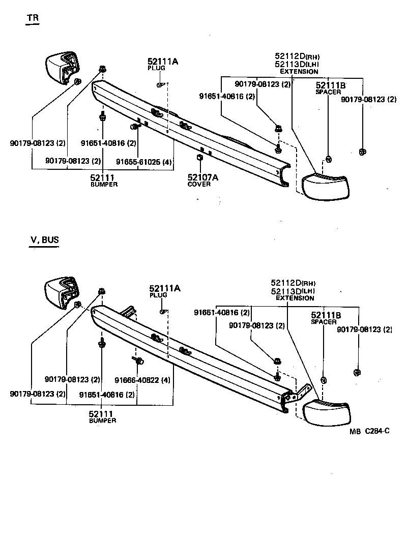 Parachoques delantero