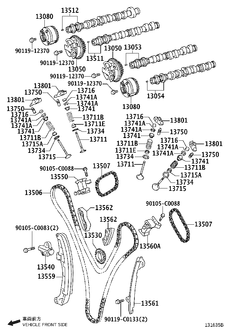 Camshaft & Valve